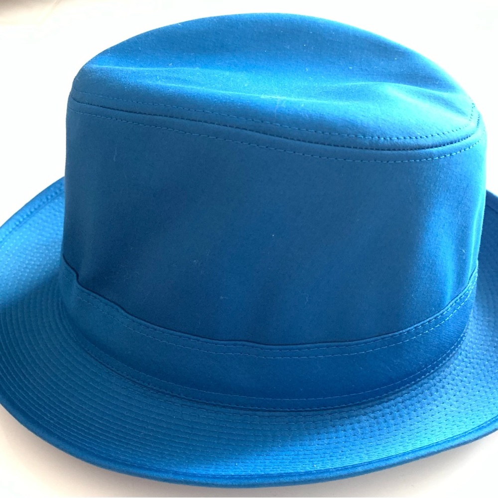 Hermès Fedora Women Blue Hat size 56